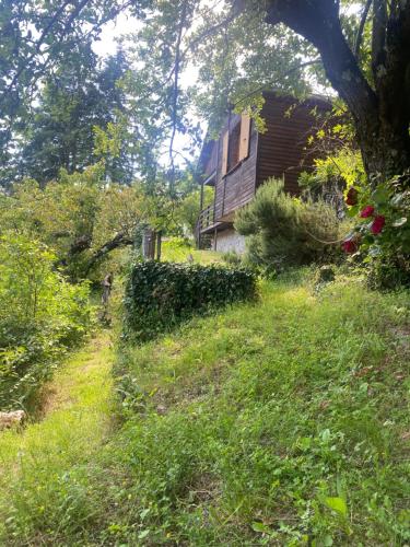 Κήπος έξω από το Chalet Les Accacias