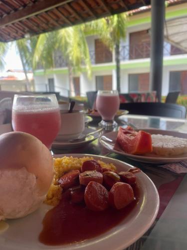 Mad på kroen eller i nærheden