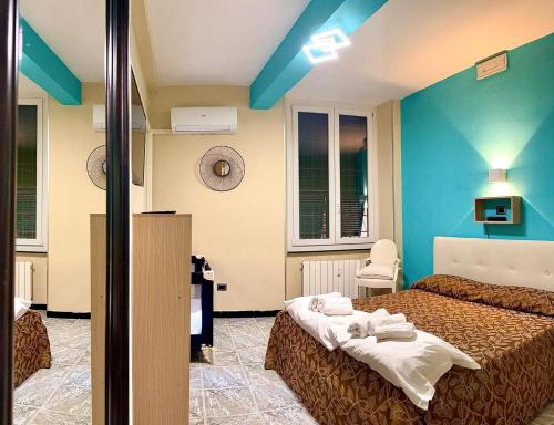 Postel nebo postele na pokoji v ubytování Mini Hotel