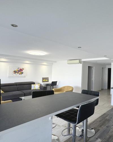 Charming 2 room , 52 m2, very spacious, bright and near sea Martinez hotel