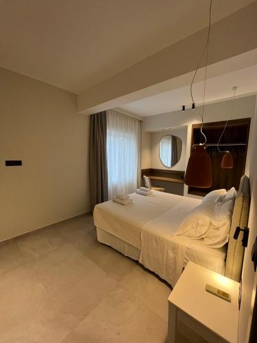 Katil atau katil-katil dalam bilik di Mediterranean Sea Top Floor