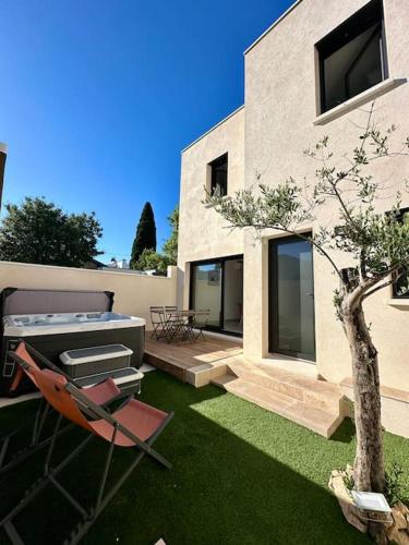 Villa Paquerette avec spa