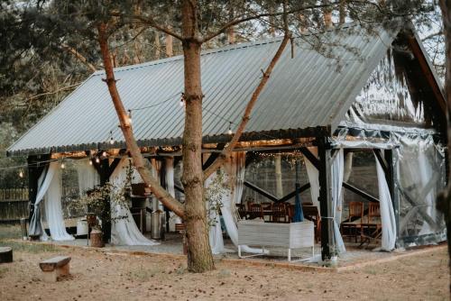 Zahrada ubytování Szumlisko Glamping N1