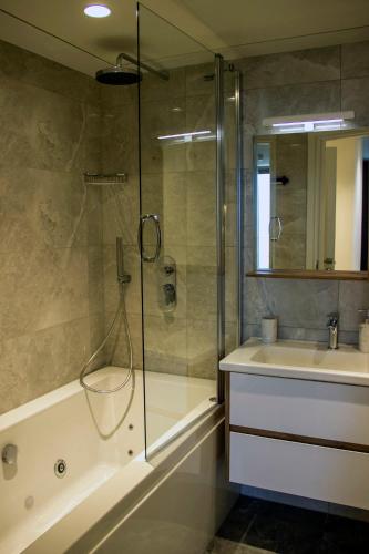 Ένα μπάνιο στο Mercury Apartment - Skydream Getaways