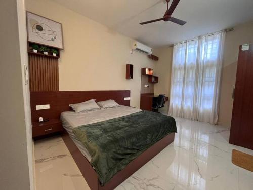 Cama o camas de una habitación en Chakkaly villa