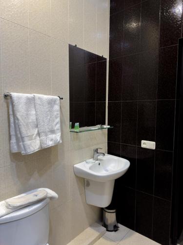 Eridana Hotelにあるバスルーム