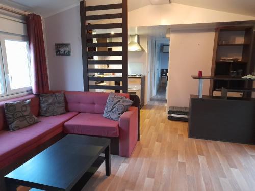 Mobil home en pleine campagne