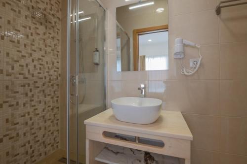 Phòng tắm tại Villa Harbour Rooms & Apartments