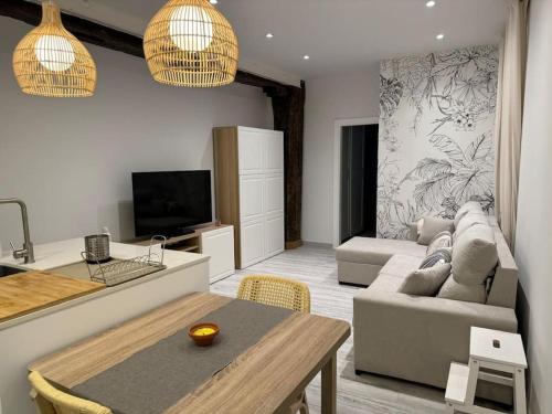 Μια τηλεόραση ή/και κέντρο ψυχαγωγίας στο Apartamento Lekeitio