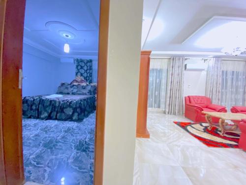 Χώρος καθιστικού στο 5 Star Furnished Apartments