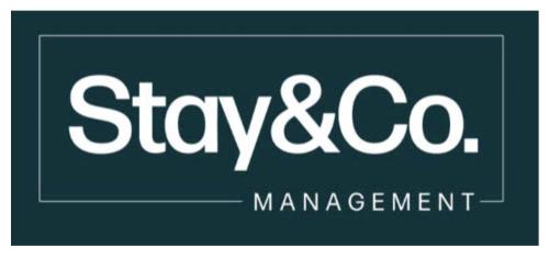 a sign with the words stop andco management on it at Stay at Shobnall Road Rooms and Studios Burton in Burton upon Trent
