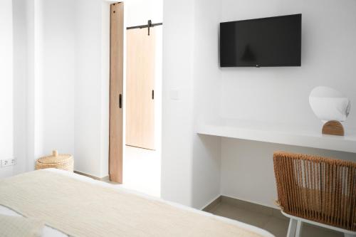 TV a/nebo společenská místnost v ubytování Calma Residences