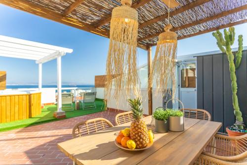 Terrace with panoramic views on Sea & Africa