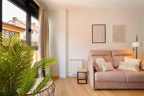Posezení v ubytování Apartamentos Aptio