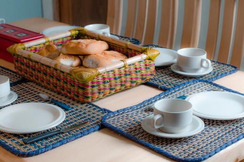 Mad på bed and breakfast-stedet eller i nærheden
