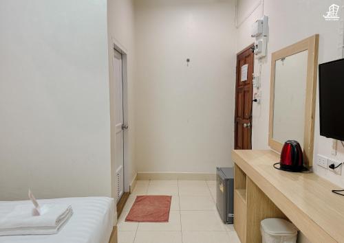 TV a/nebo společenská místnost v ubytování Jacky Chan Hotel