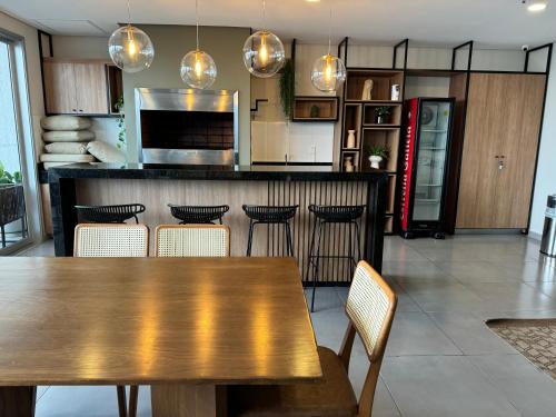 Kuchyň nebo kuchyňský kout v ubytování Piso 21, Vista Privilegiada, Forum Molas