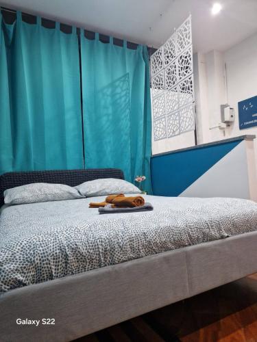 Giường trong phòng chung tại Il filo di Iago