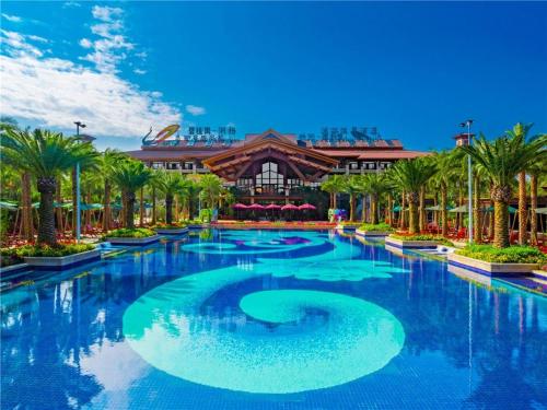 Bazén v ubytování Country Garden Hot Spring Hotel Huizhou nebo v jeho okolí