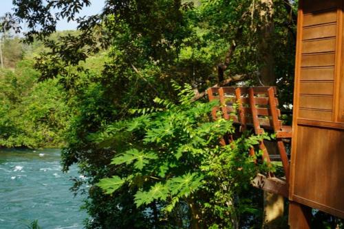 Landskap semula jadi dekat dengan resort