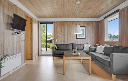 Posezení v ubytování Holiday Home Karens Bakke