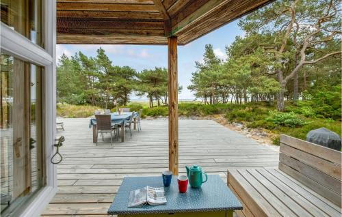 Balkón nebo terasa v ubytování Holiday Home Østre Strandvej Nexø