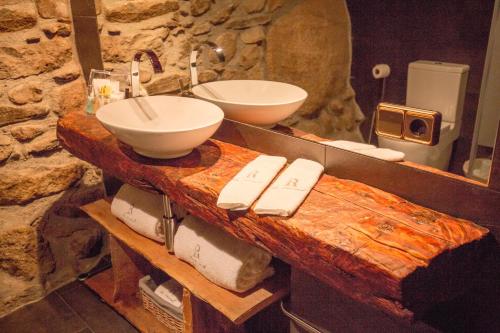 Phòng tắm tại R de rural - Borda del Mollà