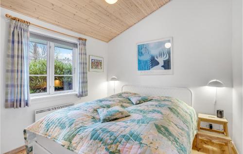 Ένα ή περισσότερα κρεβάτια σε δωμάτιο στο 3 Bedroom Gorgeous Home In Slagelse