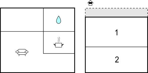 an image of a box with a diagram of a cup at Holiday Home Bootshaus Nr V in Teterow