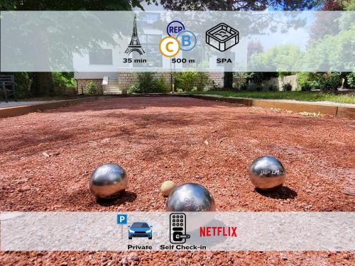 Villa L'Alameda Spa Billard Paris Centre 35min