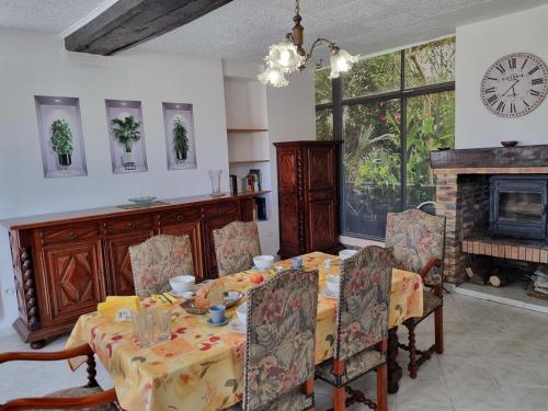 Posezení v ubytování La Forge 4 personnes