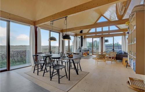 Χώρος καθιστικού στο Holiday Home Slettevej Iv