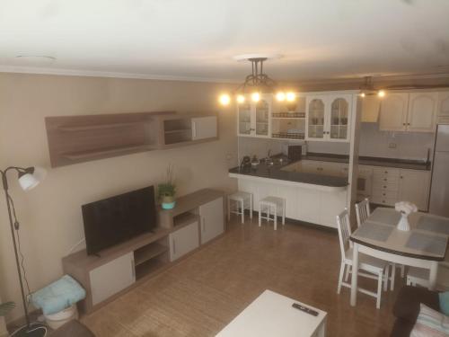 Η κουζίνα ή μικρή κουζίνα στο Piso Ortigueira Centro