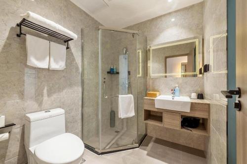 Ένα μπάνιο στο Starway Hotel (xiamen zhongshan road)