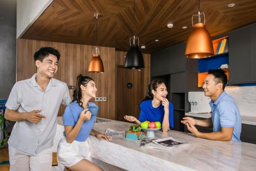 Tetamu yang menginap di Citadines Marina Halong
