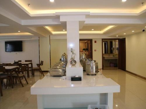 Εστιατόριο ή άλλο μέρος για φαγητό στο GreenTree Inn Huhehaote Tumote Left Flag Branch