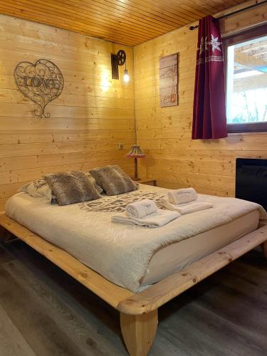 Postel nebo postele na pokoji v ubytování Escale Cocooning