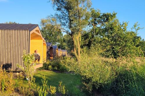 Κήπος έξω από το 109-Tiny House mit Blick ins Grüne