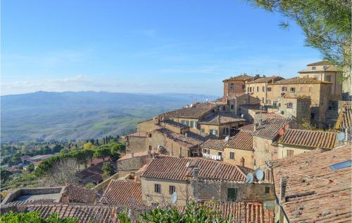 a view of a village with roofs at Stunning Home In Mazzolla With Wifi in Mazzolla