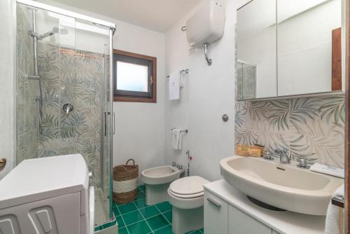 Et badeværelse på Il Poggio 1