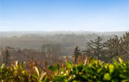 a view of a field with trees in the distance at Amazing Home In Vejby With Wifi in Vejby
