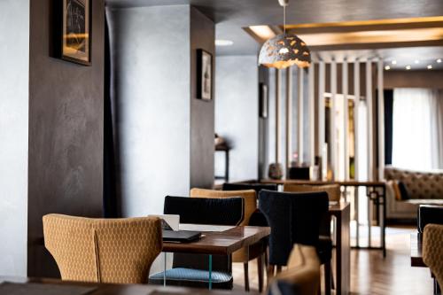 Et opholdsområde på Venis Boutique Hotel