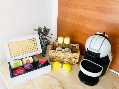 Køkken eller tekøkken på Sunny Paradise Apartment