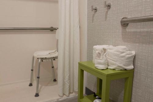 Ένα μπάνιο στο Hampton Inn Kent/Akron Area