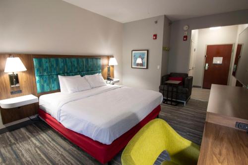 Ένα ή περισσότερα κρεβάτια σε δωμάτιο στο Hampton Inn Kent/Akron Area