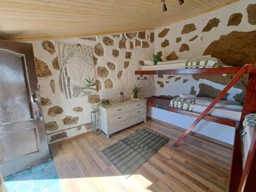 Katil atau katil-katil dalam bilik di Mountain Hostel&House Finca La Isa by Rose