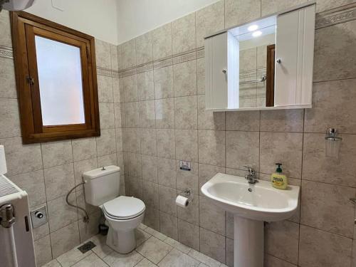 Koupelna v ubytování Coral Studio