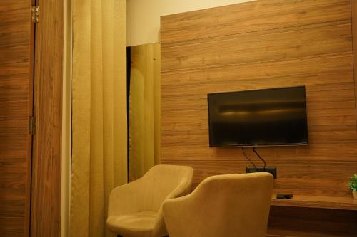 Jannat Hotelにあるテレビまたはエンターテインメントセンター