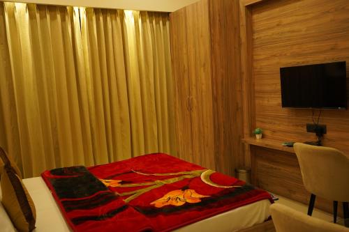 Jannat Hotelにあるテレビまたはエンターテインメントセンター