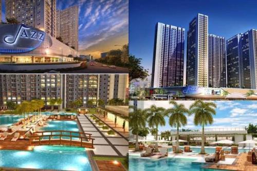 Jazz Residences Tower D Condoの敷地内または近くにあるプール